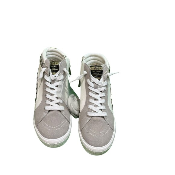 Vintage Havana SneakersGold trimmed multi Mix Star Studded High Tops SZ:8 - Picture 9 of 10